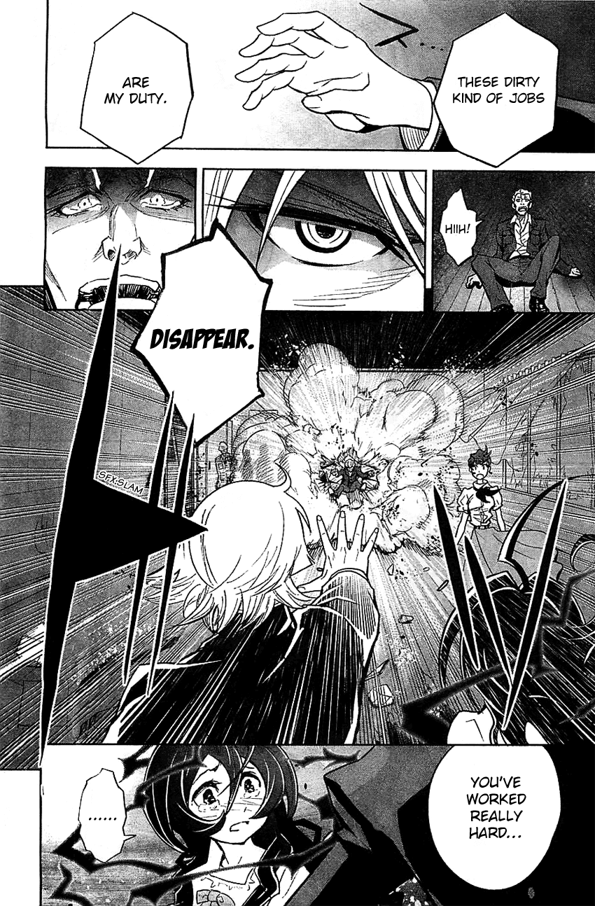 Zettai Karen Children: THE UNLIMITED - Hyoubu Kyousuke Chapter 8 page 19 - Chapter 8: Pure and Corrupt (3)
