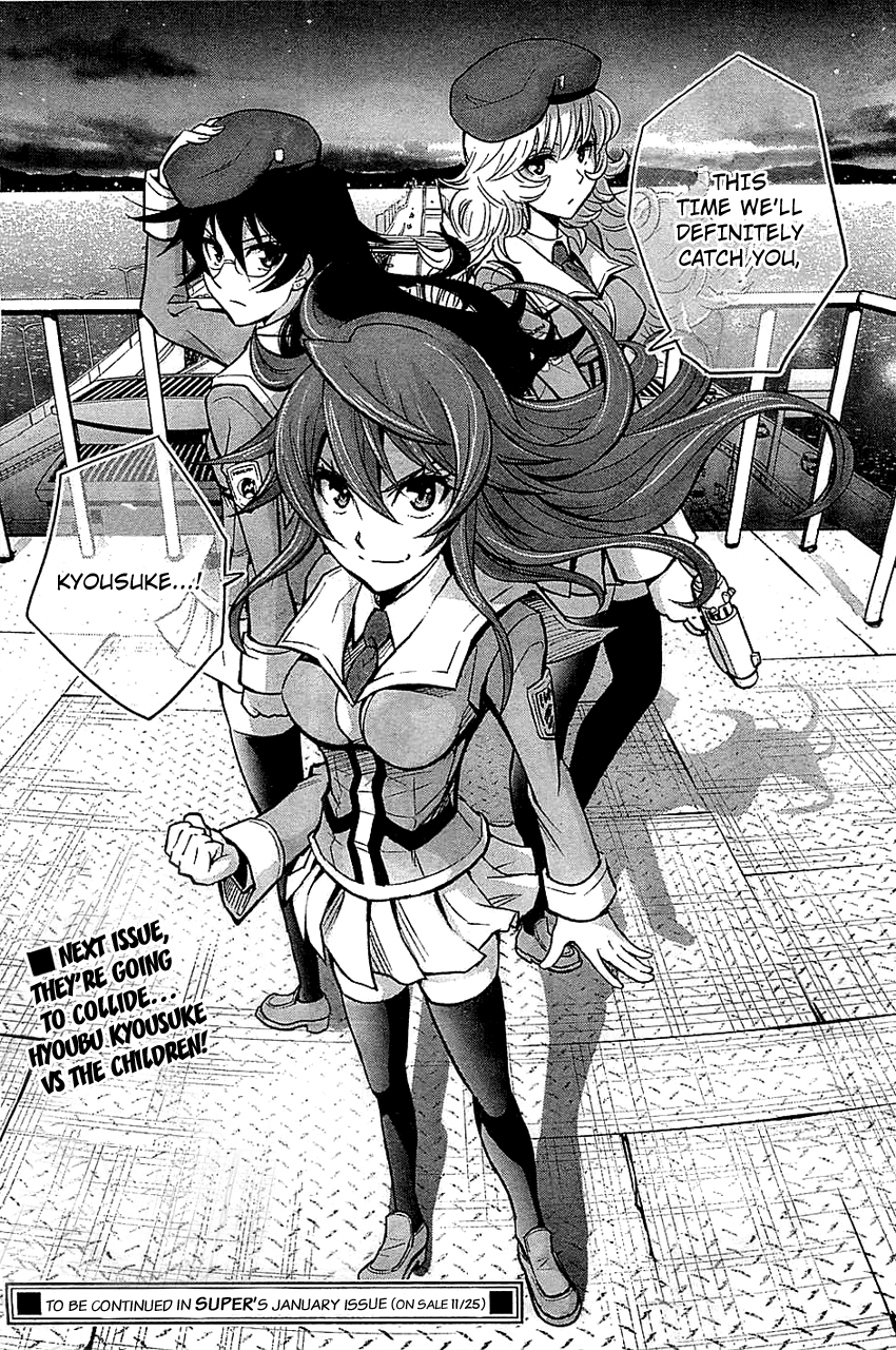 Zettai Karen Children: THE UNLIMITED - Hyoubu Kyousuke Chapter 8 page 32 - Chapter 8: Pure and Corrupt (3)