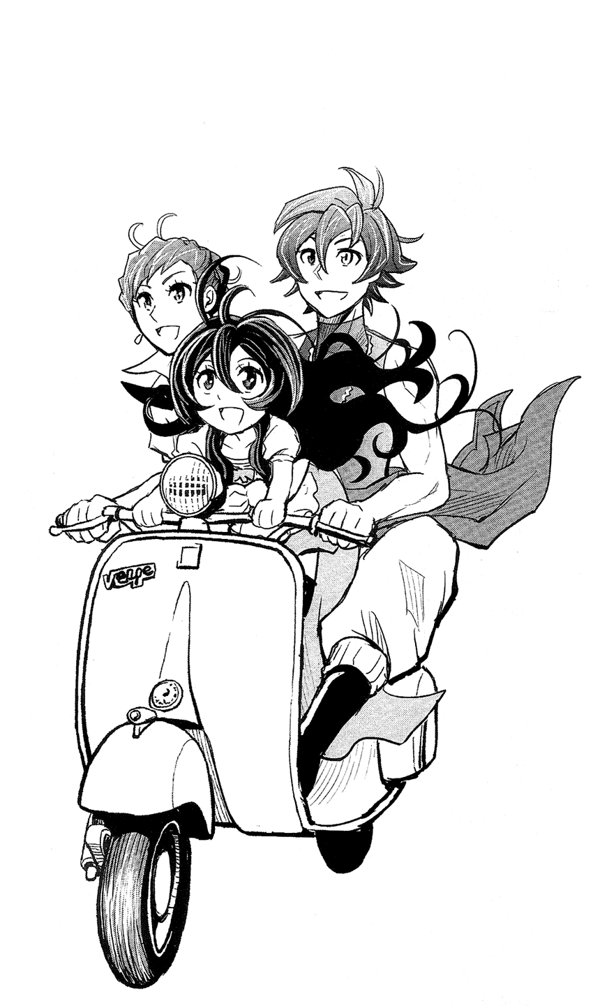 Zettai Karen Children: THE UNLIMITED - Hyoubu Kyousuke Chapter 9.5 page 16 - Chapter 9.5: Extras