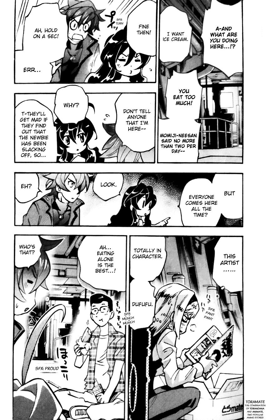 Zettai Karen Children: THE UNLIMITED - Hyoubu Kyousuke Chapter 9.5 page 9 - Chapter 9.5: Extras