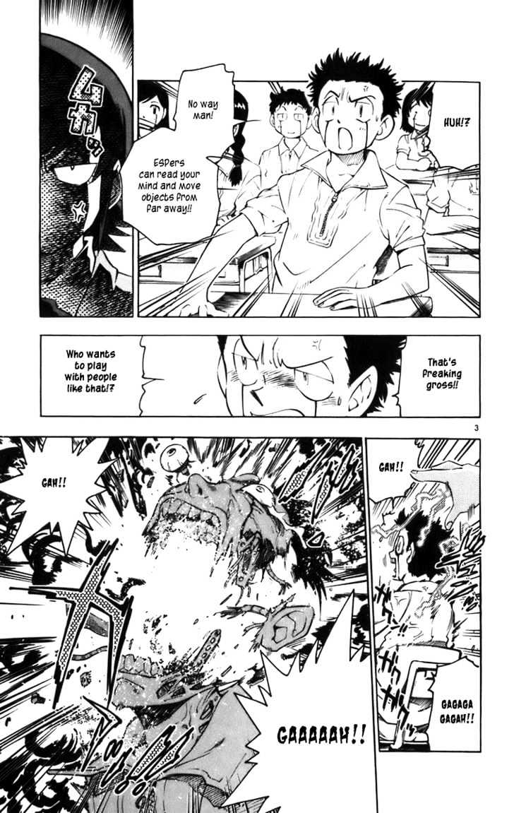 Zettai Karen Children Chapter 0.2 page 3 - Chapter 0.2: The Dancing Future (1)