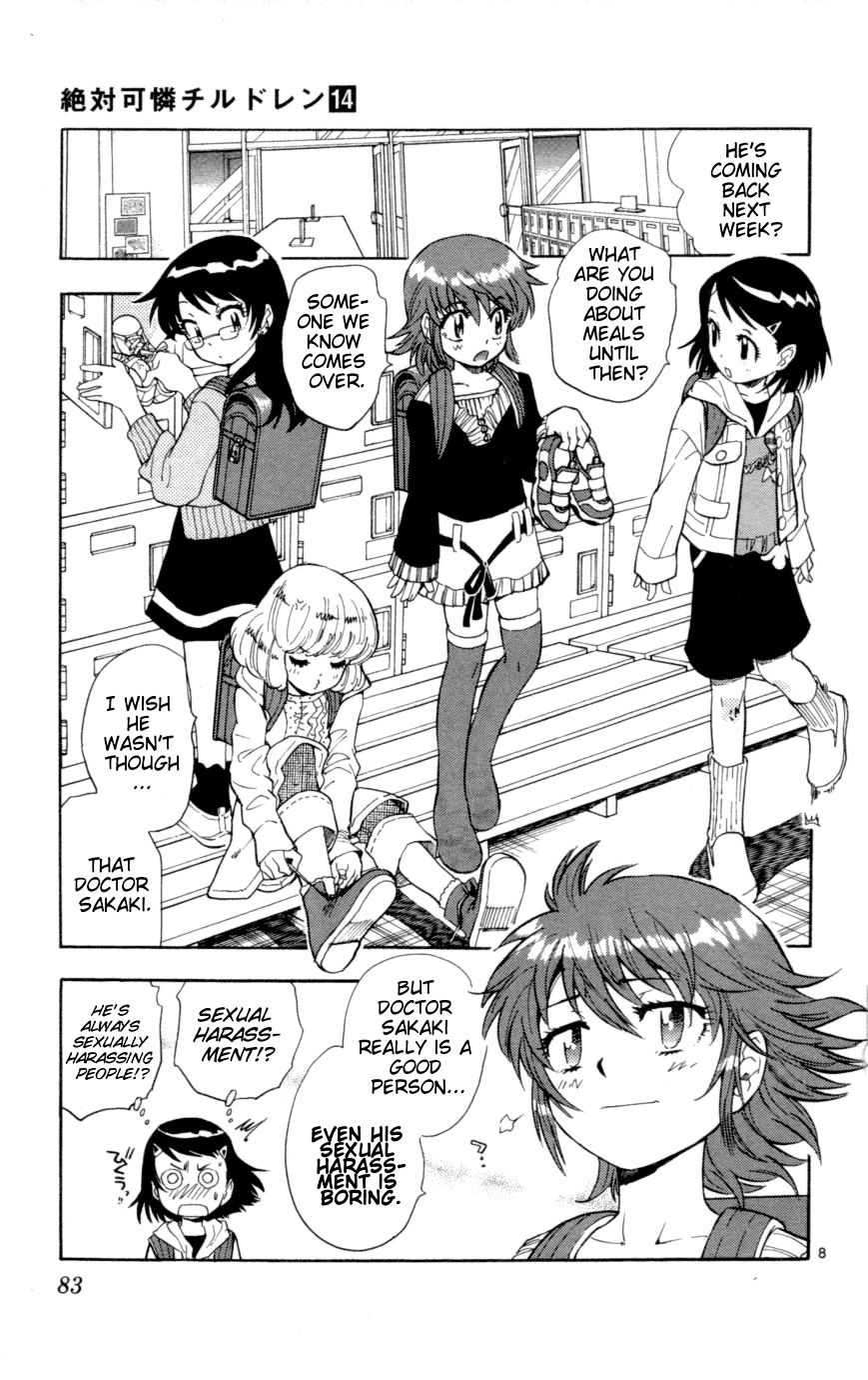 Zettai Karen Children Chapter 122 page 9 - Chapter 122: The notebook that causes things to come true (1)