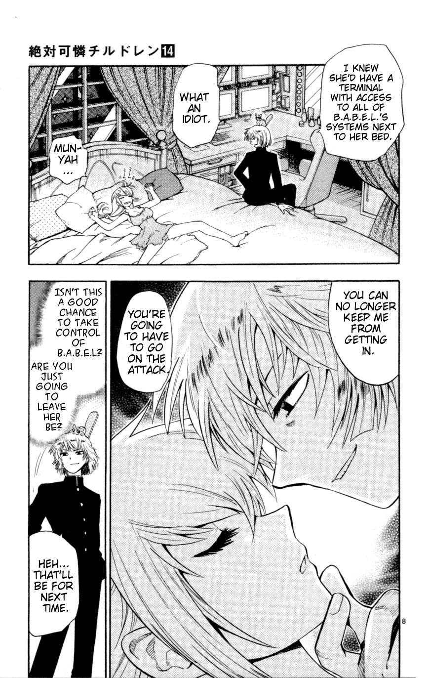 Zettai Karen Children Chapter 124 page 9 - Chapter 124: The notebook that causes things to come true (3)