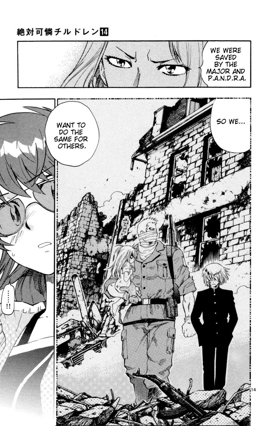 Zettai Karen Children Chapter 127 page 14 - Chapter 127: Phantom menace 3