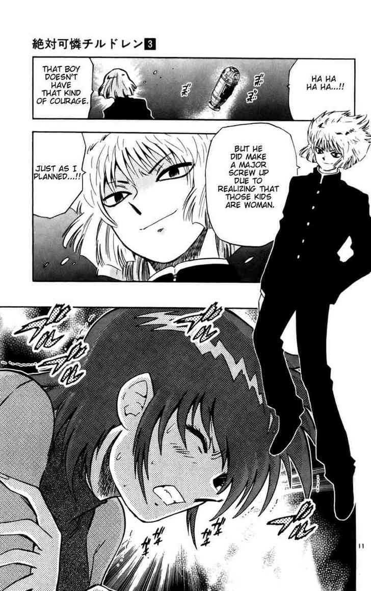 Zettai Karen Children Chapter 15 page 11 - Chapter 15: Demon in the Eye (3)
