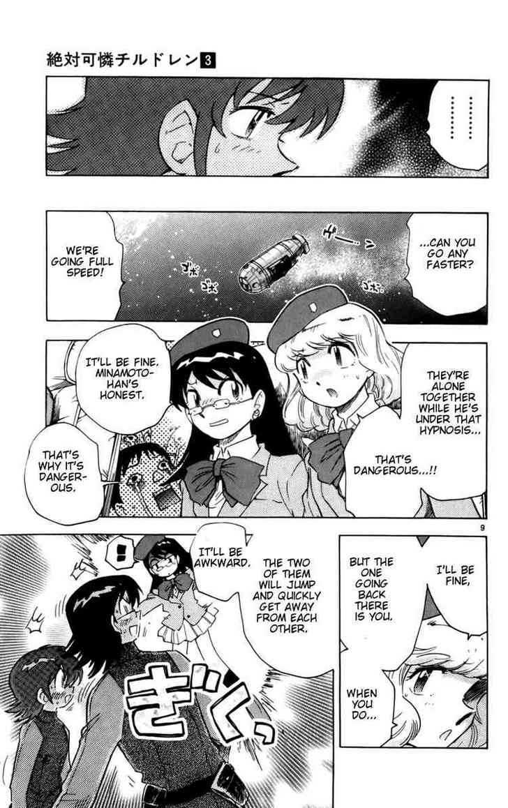 Zettai Karen Children Chapter 15 page 9 - Chapter 15: Demon in the Eye (3)