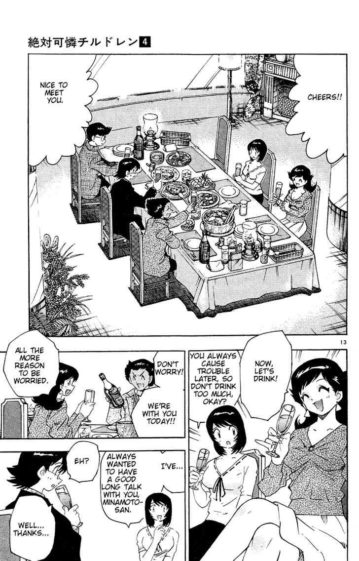 Zettai Karen Children Chapter 20 page 14 - Chapter 20: Heart Breaker (2)