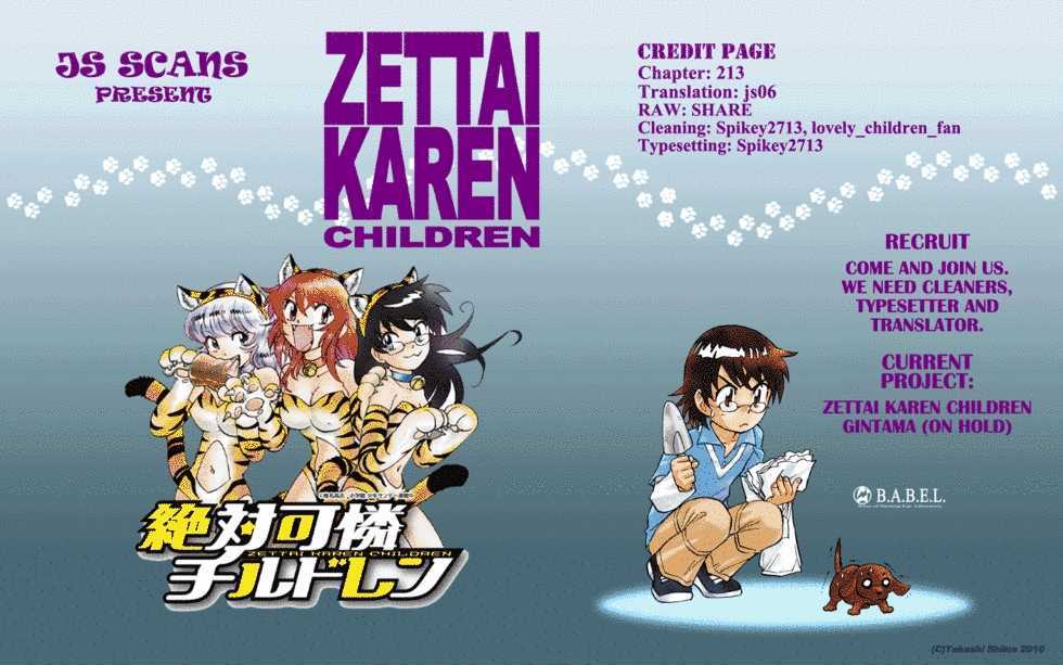 Zettai Karen Children Chapter 213 page 19 - Chapter 213: Toy Soldiers (2)