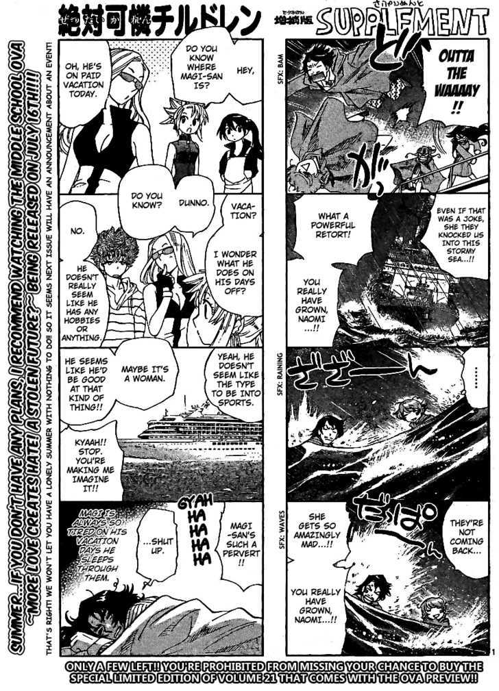 Zettai Karen Children Chapter 220 page 1 - Chapter 220: My Wings (4)