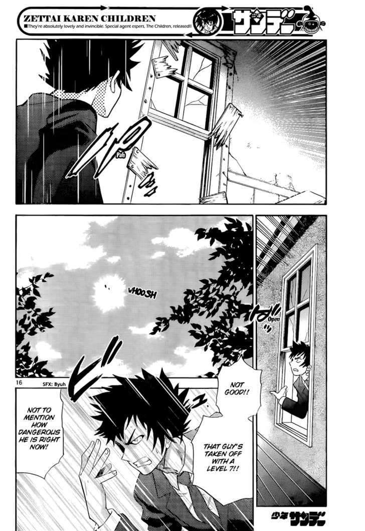 Zettai Karen Children Chapter 246 page 16 - Chapter 246: The six million dollar man 3