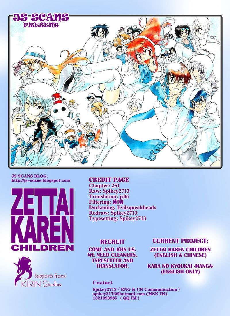 Zettai Karen Children Chapter 251 page 19 - Chapter 251: Stand by me 1