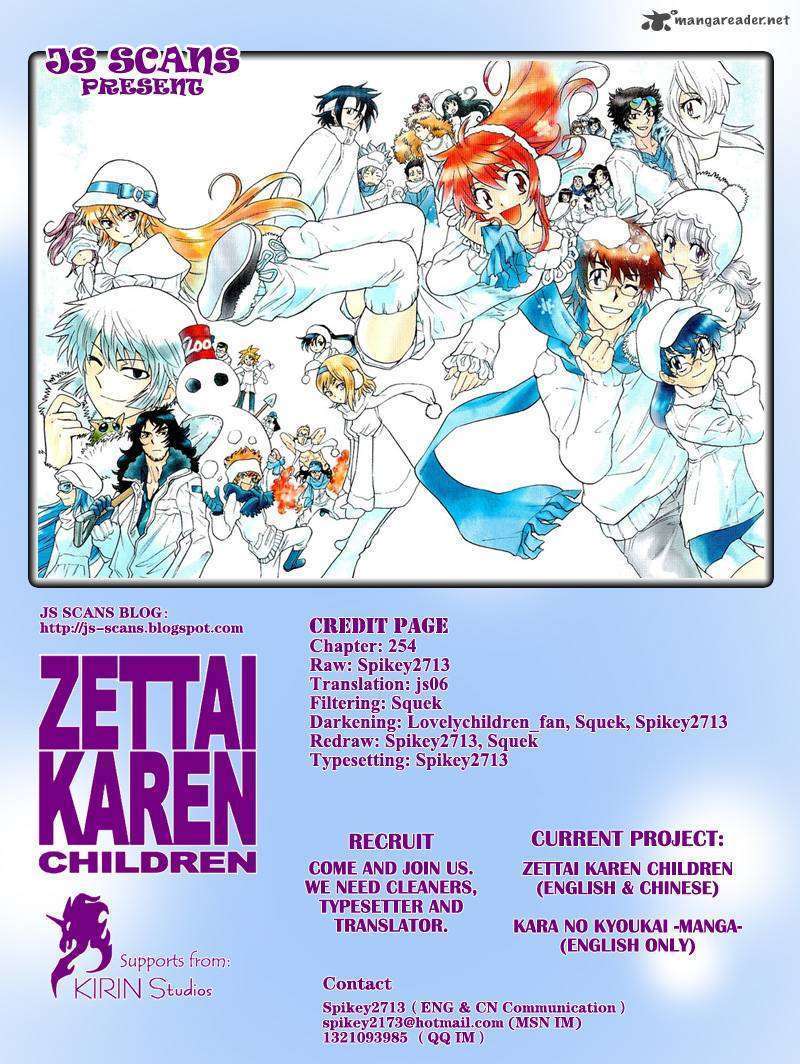 Zettai Karen Children Chapter 254 page 19 - Chapter 254: Stand by me 4