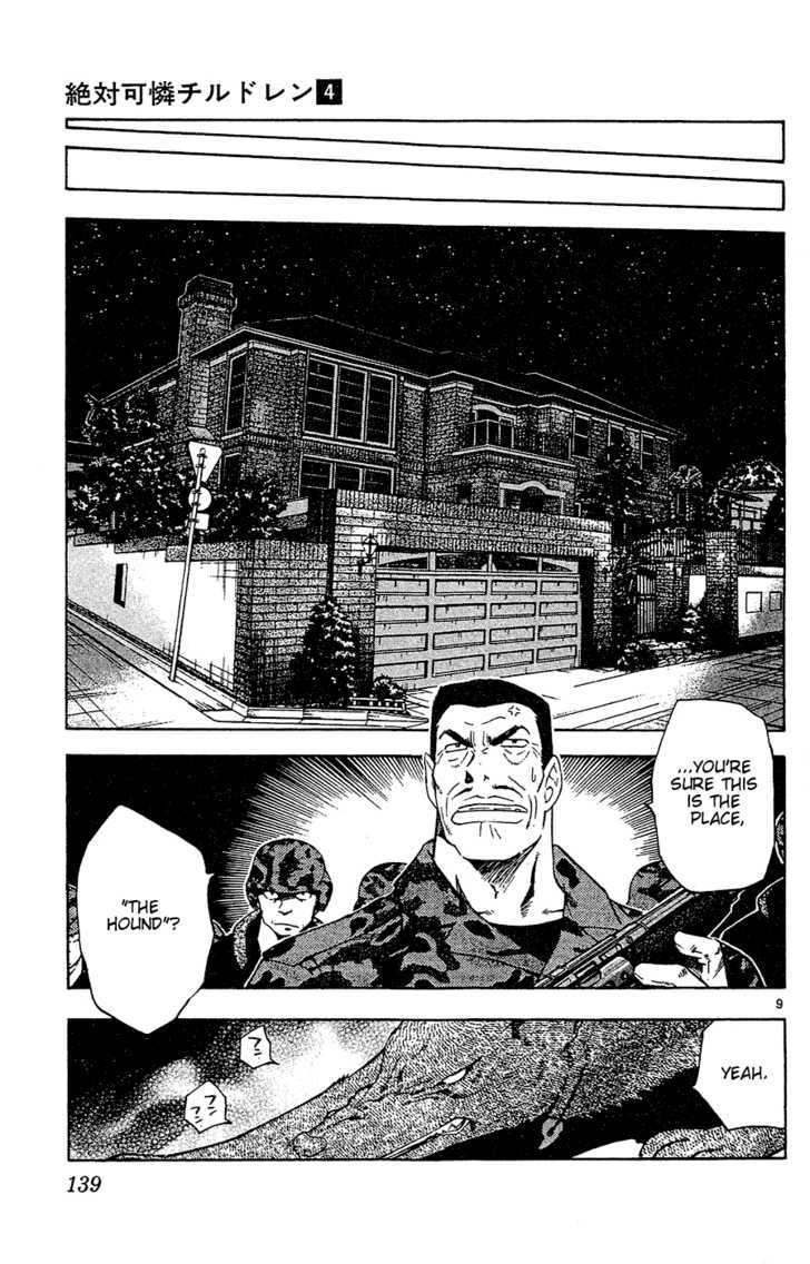 Zettai Karen Children Chapter 26 page 10 - Chapter 26: Psycho Divers (4)