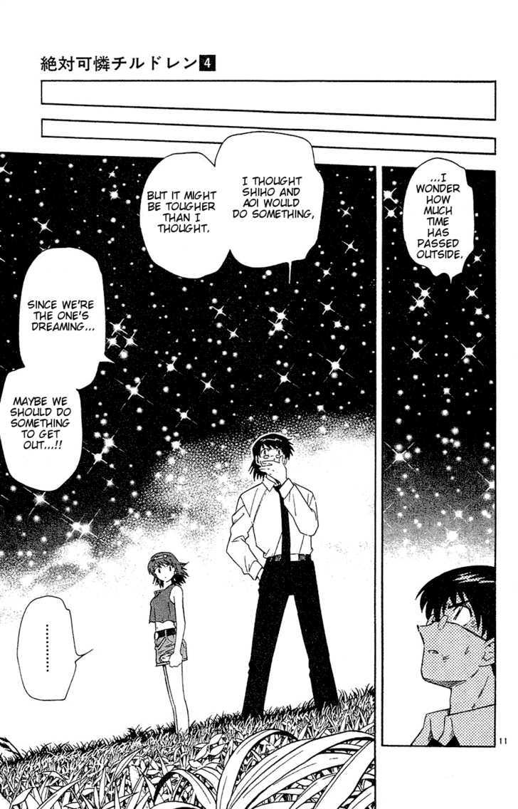 Zettai Karen Children Chapter 27 page 12 - Chapter 27: Psycho Divers (5)