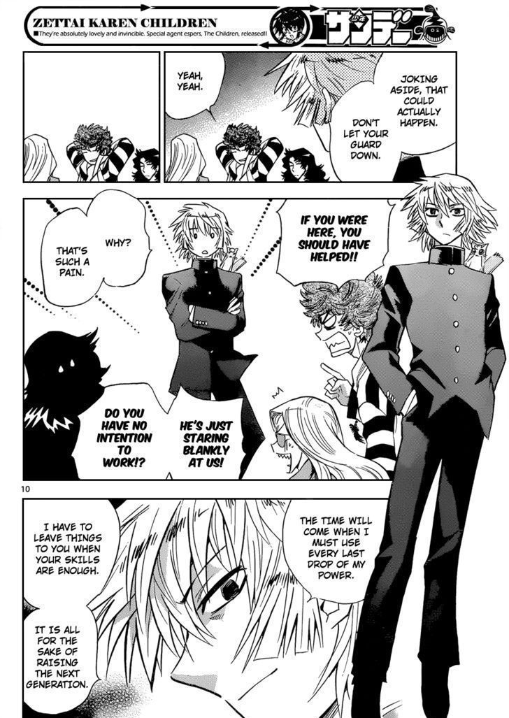 Zettai Karen Children Chapter 272 page 10 - Chapter 272: As time goes by 1