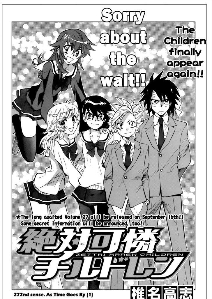 Zettai Karen Children Chapter 272 page 2 - Chapter 272: As time goes by 1