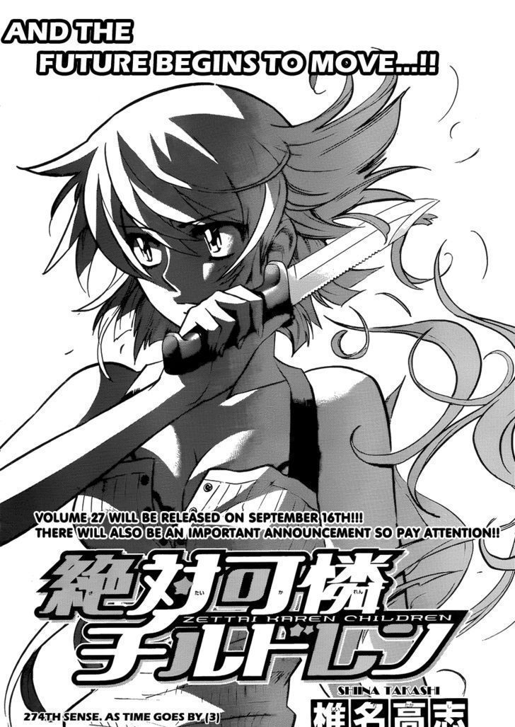 Zettai Karen Children Chapter 274 page 2 - Chapter 274: As time goes by 3