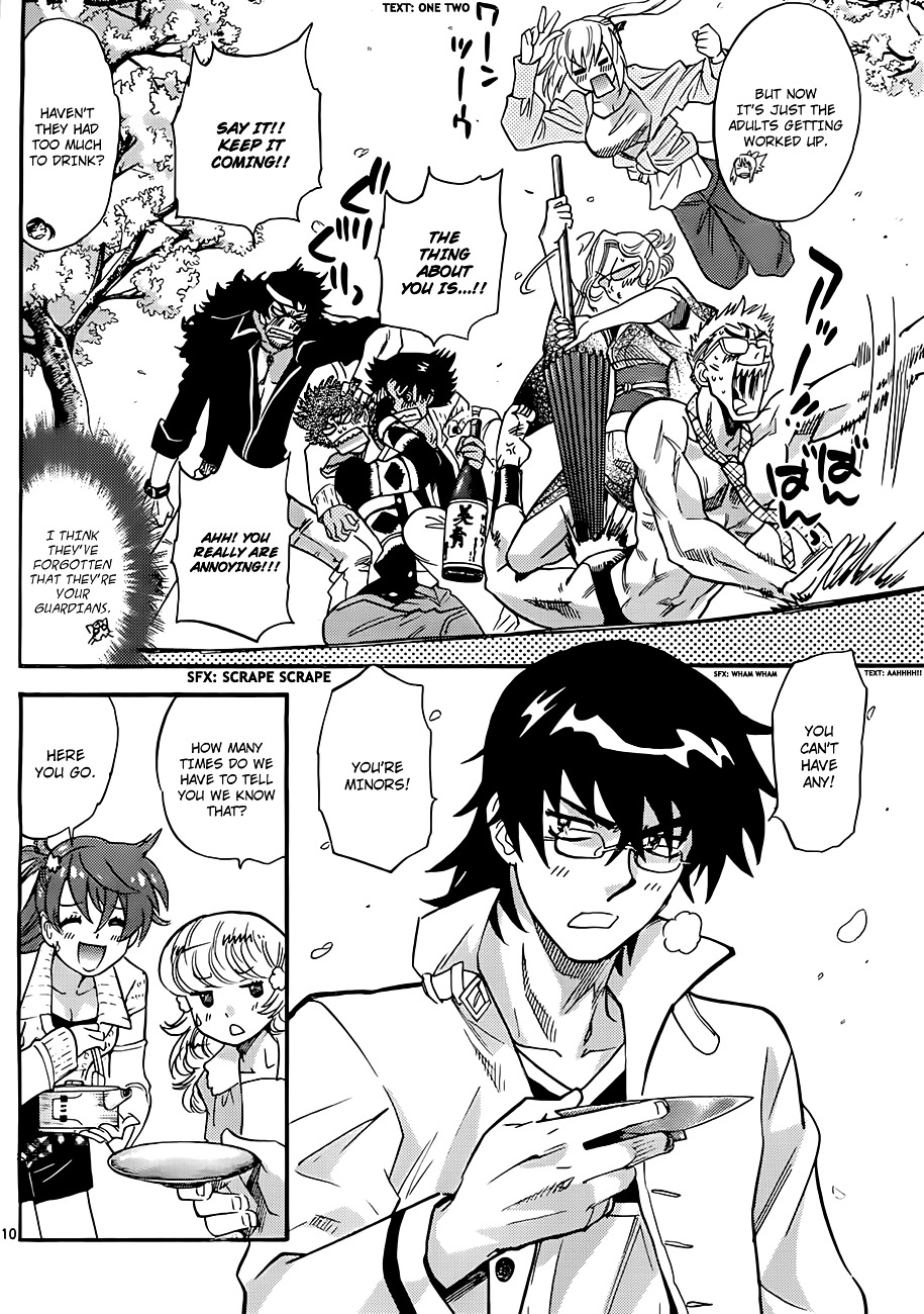 Zettai Karen Children Chapter 278 page 10 - Chapter 278: Garden of Cherry Blossoms (2)