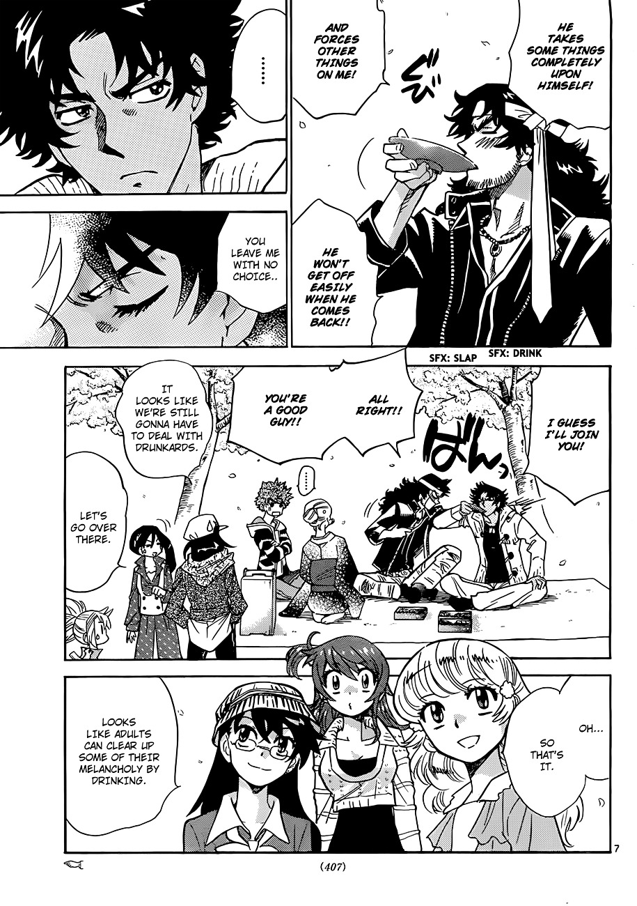 Zettai Karen Children Chapter 278 page 7 - Chapter 278: Garden of Cherry Blossoms (2)