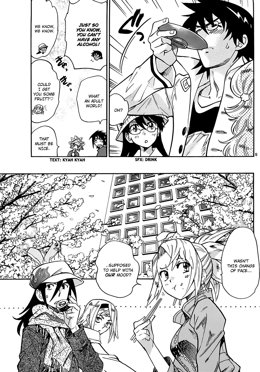 Zettai Karen Children Chapter 278 page 9 - Chapter 278: Garden of Cherry Blossoms (2)