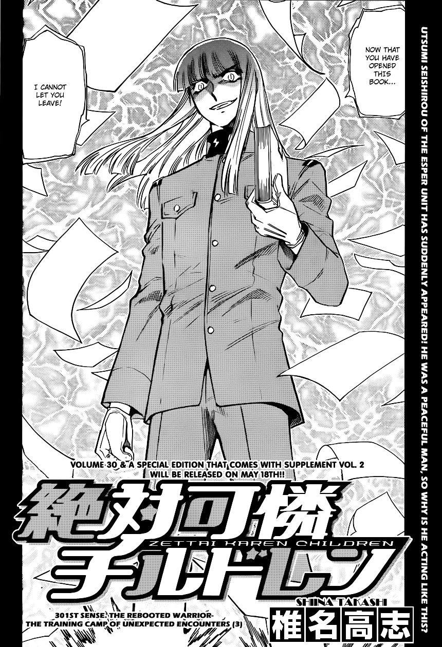 Zettai Karen Children Chapter 301 page 3 - Chapter 301: The Rebooted Warrior- The Training Camp of Unexpected Encounters (3)
