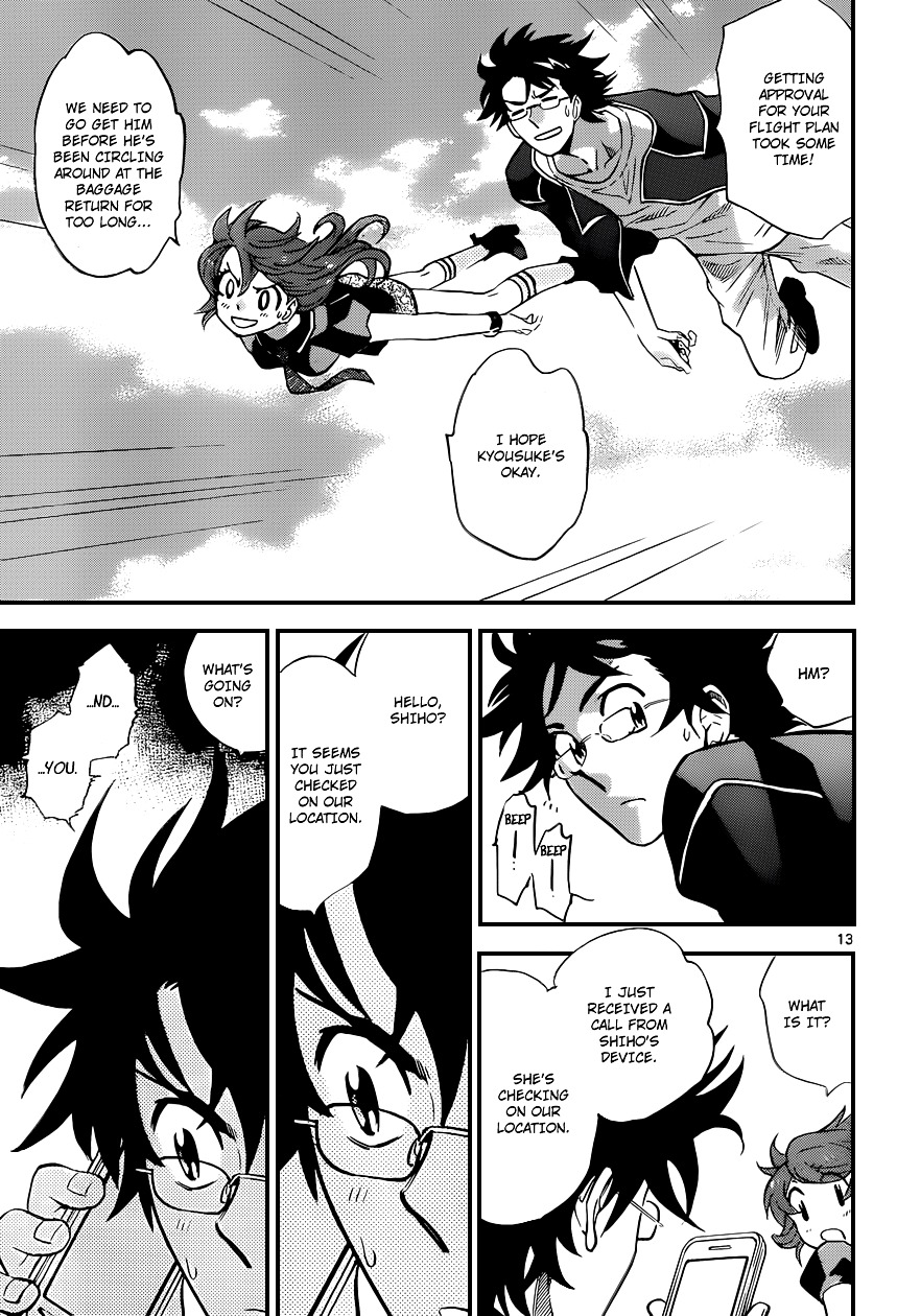 Zettai Karen Children Chapter 307 page 14 - Chapter 307: Escape from Mio (4)