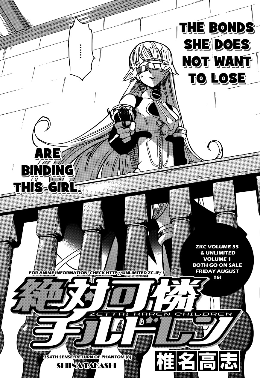 Zettai Karen Children Chapter 354 page 2 - Chapter 354: Return of Phantom (8)