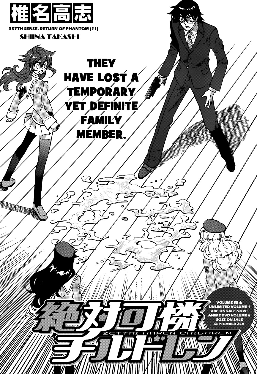 Zettai Karen Children Chapter 357 page 2 - Chapter 357: Return of Phantom (11)