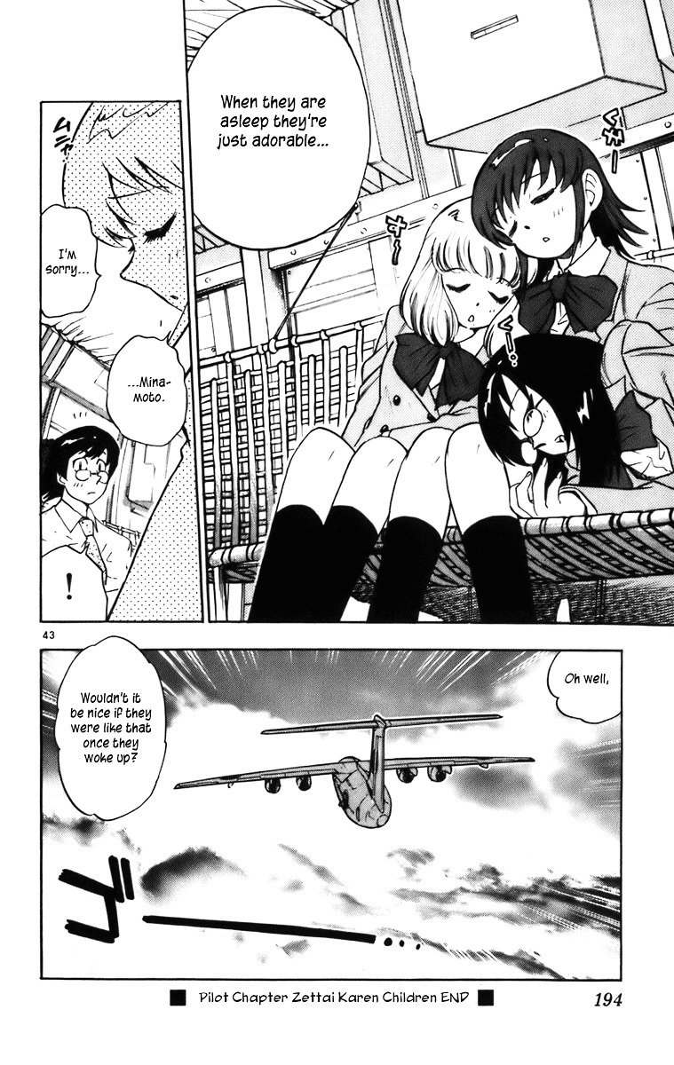 Zettai Karen Children Chapter 377.2 page 191 - chap 0