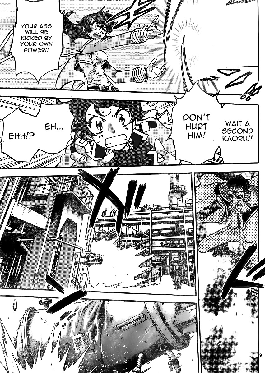 Zettai Karen Children Chapter 383.2 page 9 - Chapter 383: Children Strikeback! (6) v2