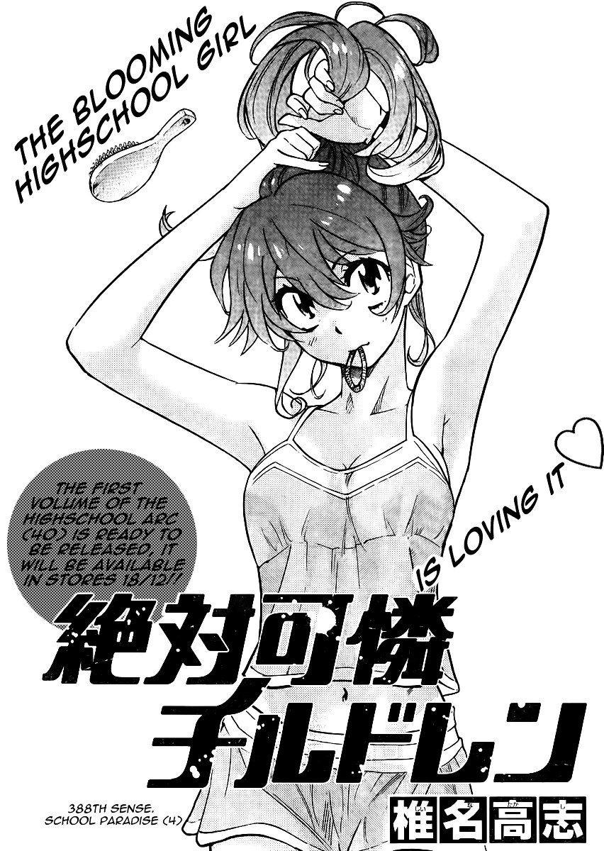 Zettai Karen Children Chapter 388 page 1 - Chapter 388: School Paradise (4)
