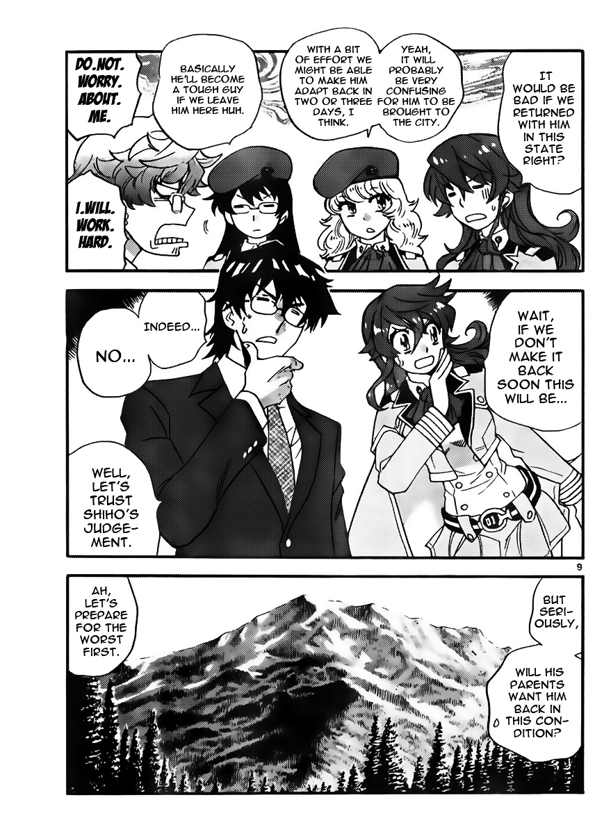 Zettai Karen Children Chapter 418 page 9 - Chapter 418: Stay With Me (4)