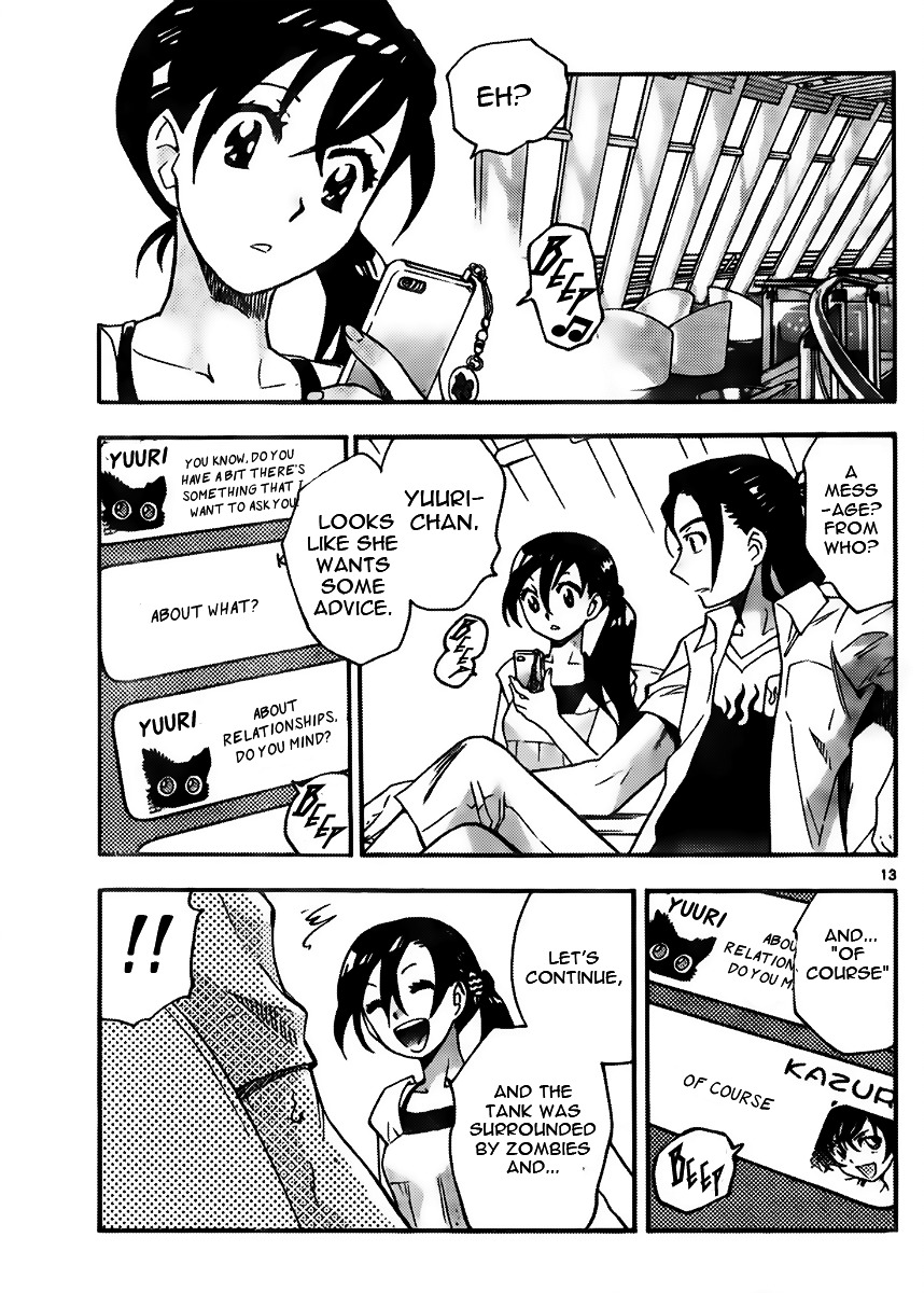 Zettai Karen Children Chapter 425 page 13 - Chapter 425: Day of Date (2)
