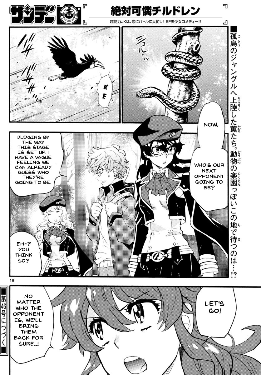 Zettai Karen Children Chapter 482 page 18 - Chapter 482: Welcome to the Jungle (1)