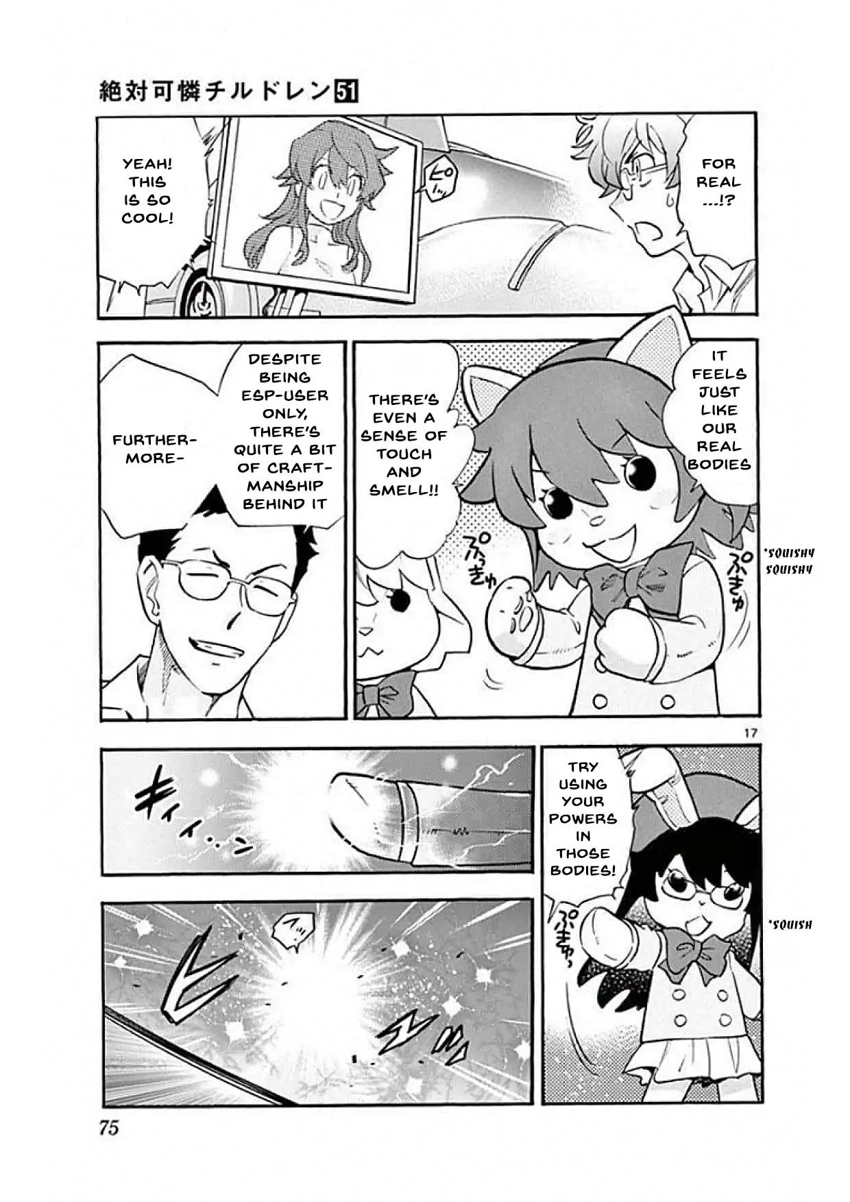 Zettai Karen Children Chapter 490 page 17 - Chapter 490: After the War, I'm Coming Home (1)