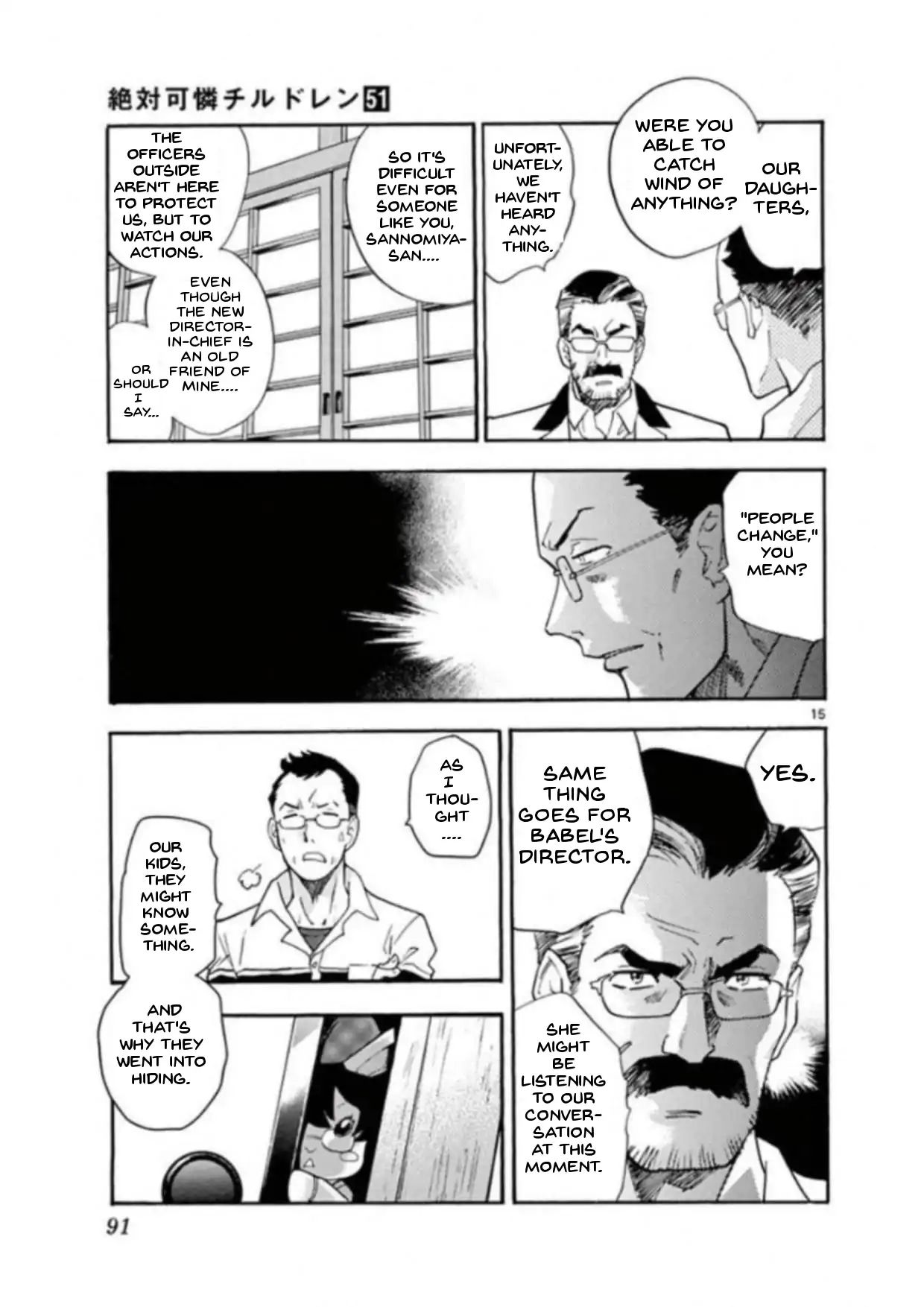 Zettai Karen Children Chapter 491 page 15 - Chapter 491: After the War, I'm Coming Home (2)