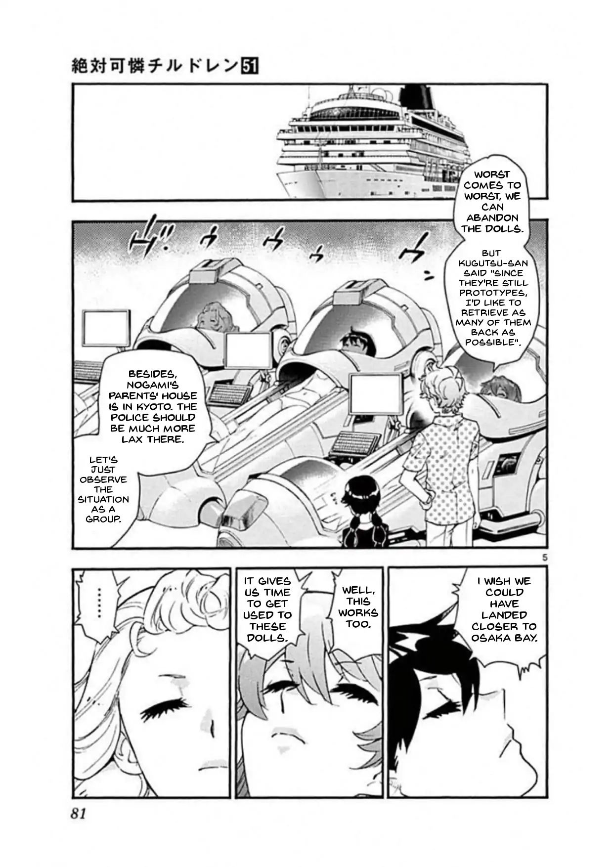 Zettai Karen Children Chapter 491 page 5 - Chapter 491: After the War, I'm Coming Home (2)