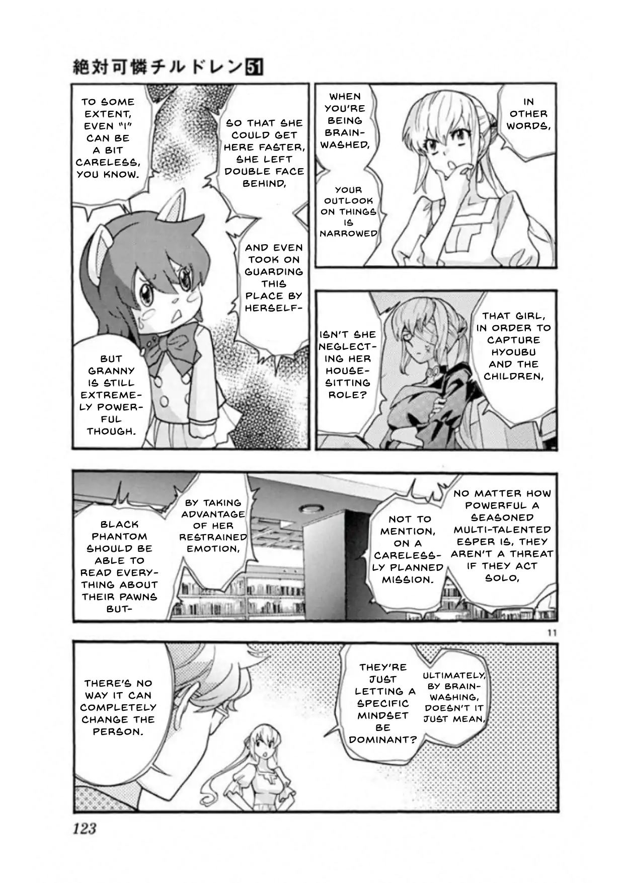 Zettai Karen Children Chapter 493 page 11 - Chapter 493: After the War, I'm Coming Home (4)