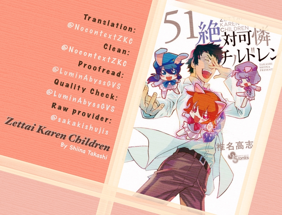 Zettai Karen Children Chapter 496 page 23 - Chapter 496: Rowdy Toys (3)