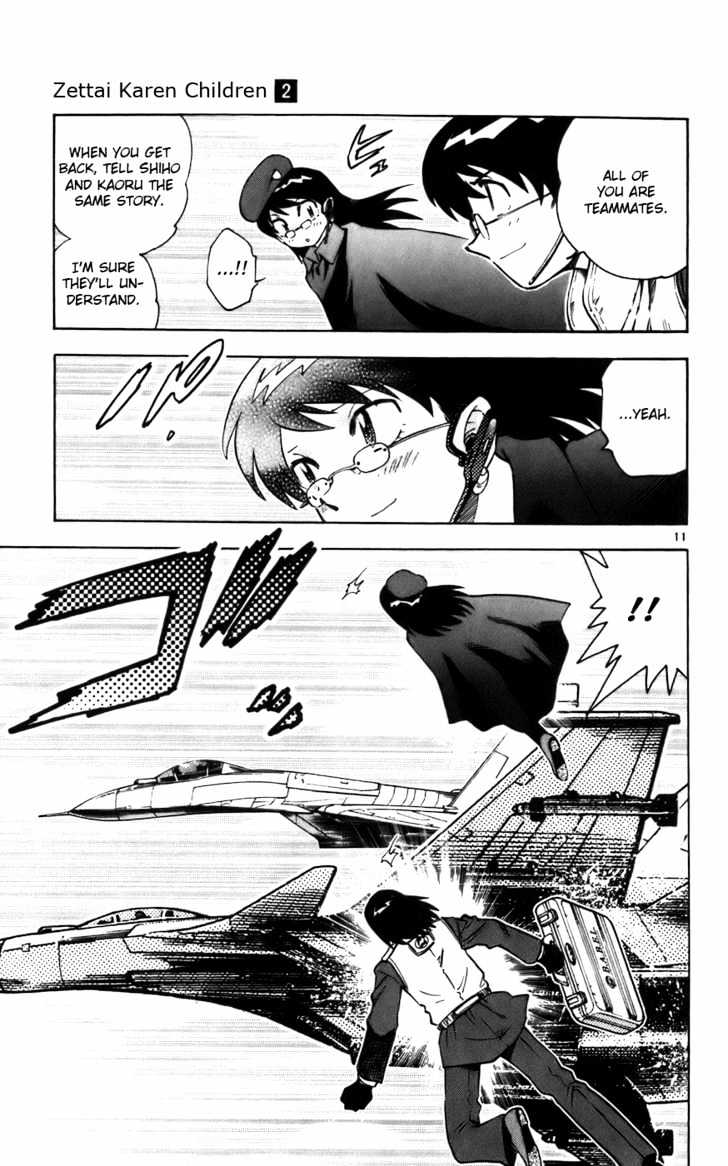 Zettai Karen Children Chapter 5 page 12 - Chapter 5: The Solitude of a Long Distance Teleporter