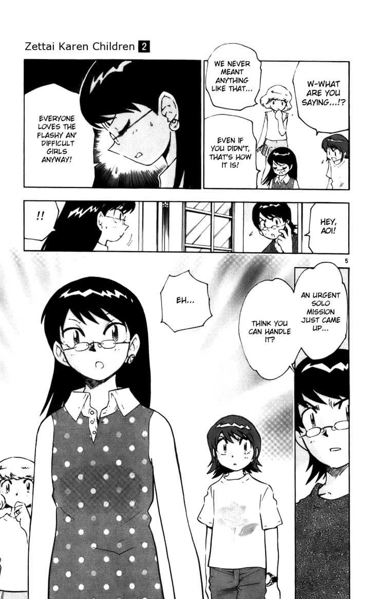 Zettai Karen Children Chapter 5 page 6 - Chapter 5: The Solitude of a Long Distance Teleporter