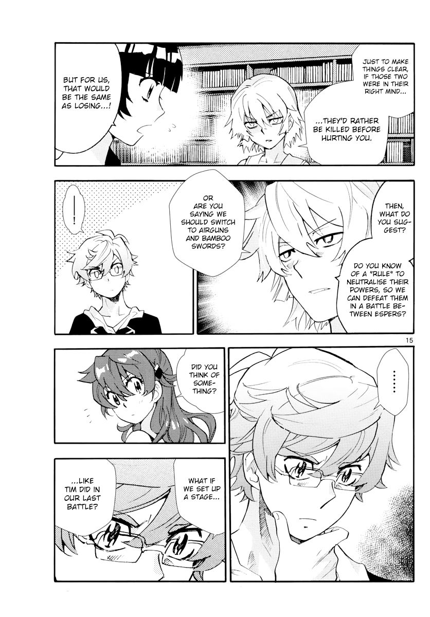 Zettai Karen Children Chapter 503 page 16 - Chapter 503: Till the Last gun is Fired (1)