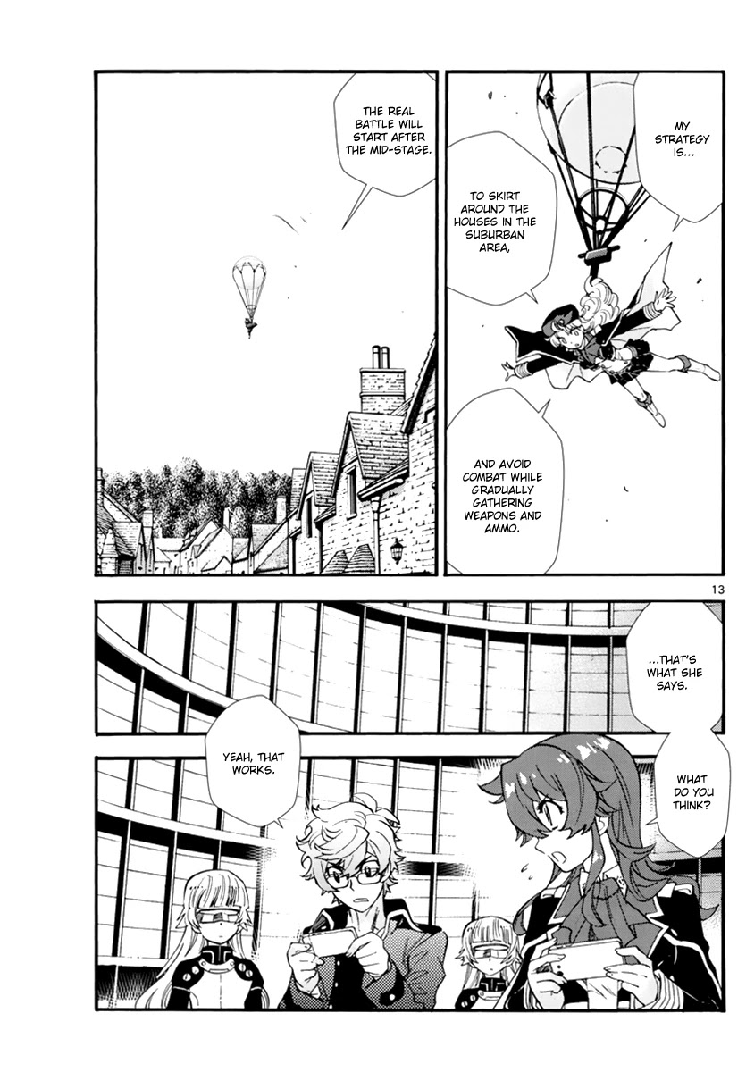 Zettai Karen Children Chapter 505 page 14 - Chapter 505: Till the Last gun is Fired (3)
