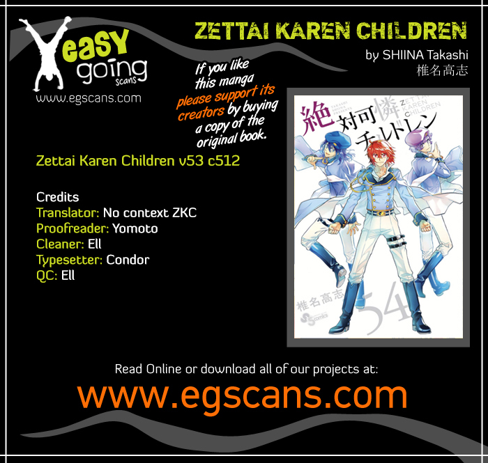 Zettai Karen Children Chapter 512 page 1 - Chapter 512: Children Through the Looking Glass (3)