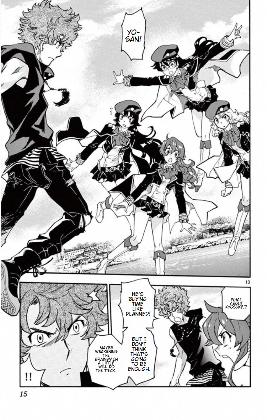 Zettai Karen Children Chapter 527 page 16 - Chapter 527: Black Siblings (7)