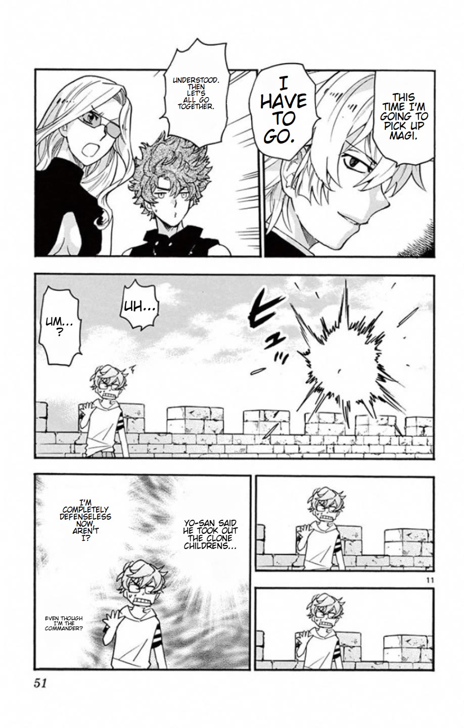 Zettai Karen Children Chapter 529 page 12 - Chapter 529: Black Siblings (9)