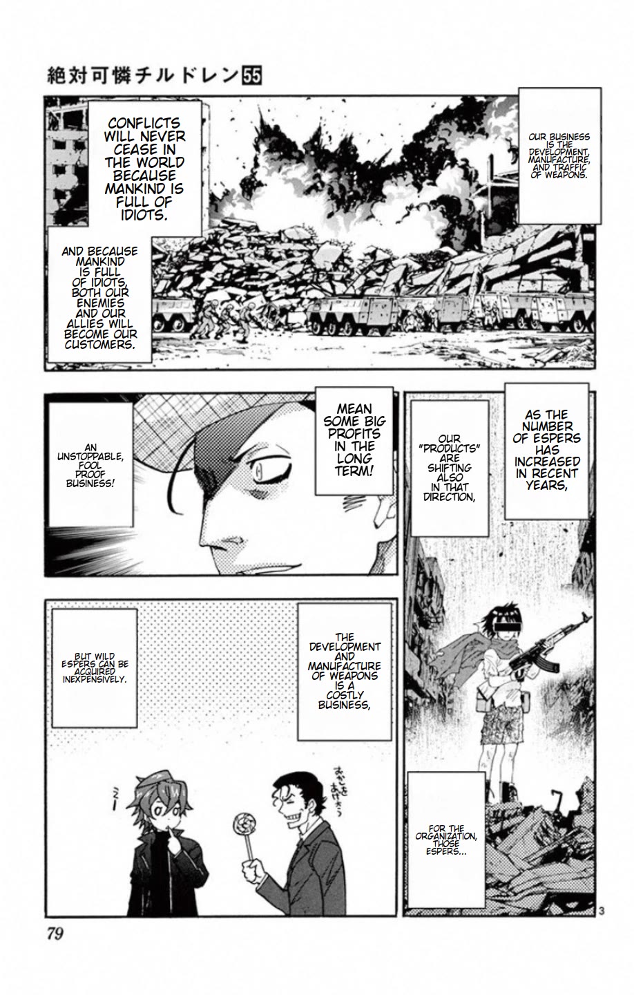 Zettai Karen Children Chapter 531 page 4 - Chapter 531: Head Hunters (1)