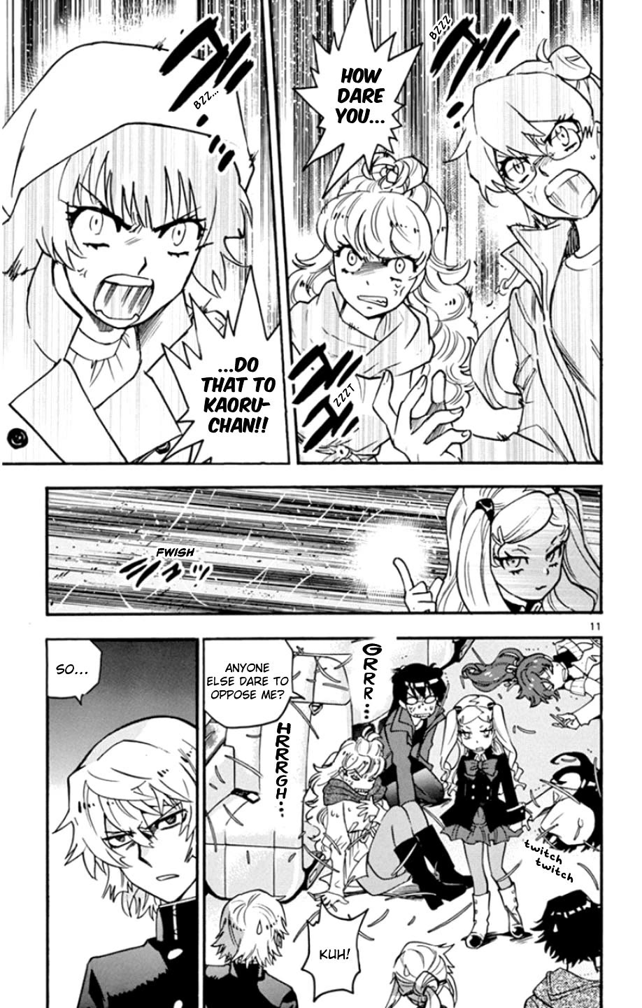 Zettai Karen Children Chapter 536 page 12 - Chapter 536: Head Hunters (6)