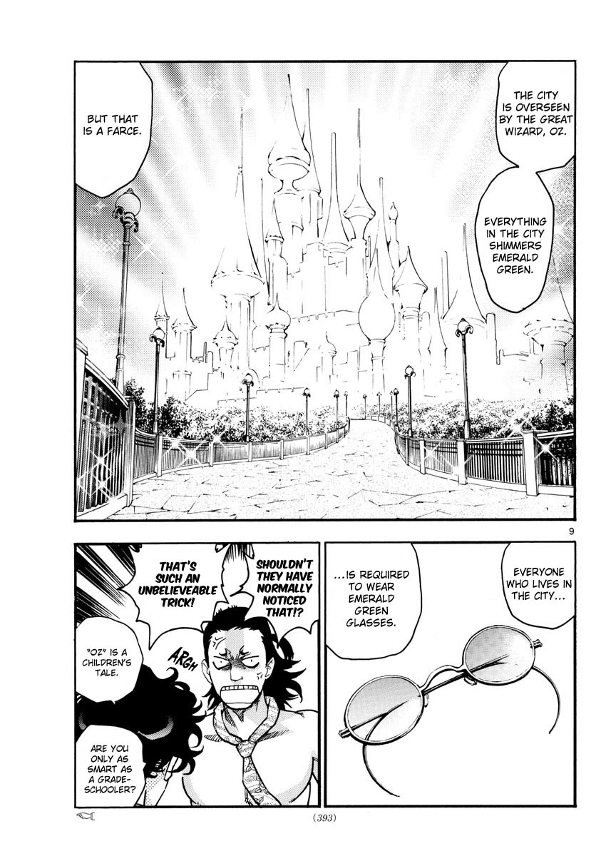 Zettai Karen Children Chapter 537 page 10 - Chapter 537: Green Glass (1)