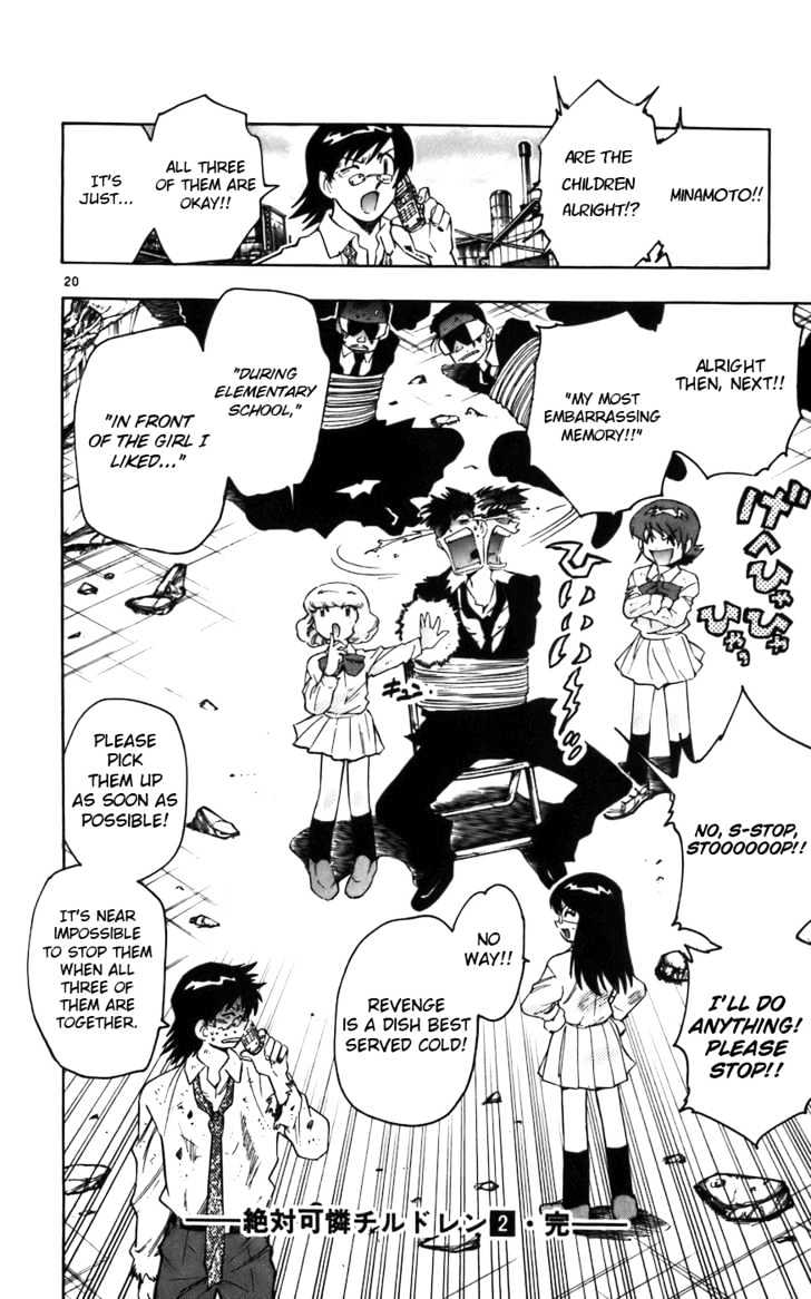 Zettai Karen Children Chapter 8 page 20 - Chapter 8: Normal Enemy (2)
